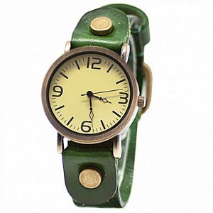 Часы "Vintage Middle" (зеленые)