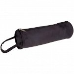 Пенал-тубус 200*60 &quot;Black&quot;, полиэстер, с ручкой