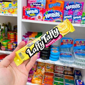 Laffy Taffy Banana 42.5g - Жевательные конфеты Лаффи Таффи банан