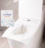 Одноразовый бумажный чехол для крышки унитаза (1 шт.)