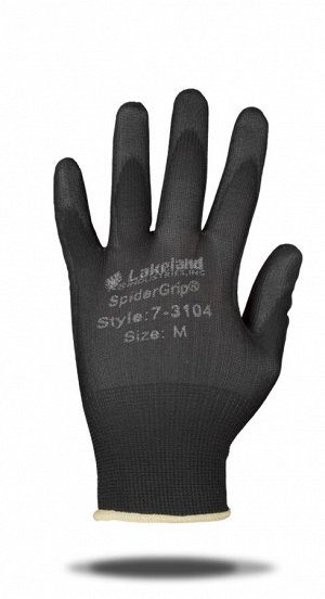 Перчатки из полиэстера с покрытием ладони из полиуретана SpiderGrip® 7-3104 для защиты от механических воздействий
