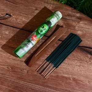 Благовония KARMA BUDDHA, аромапалочки, пачули, набор 30 шт, с подставкой