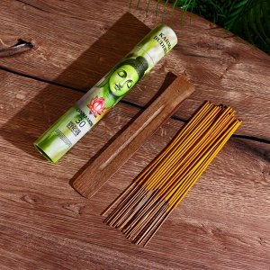 Благовония KARMA BUDDHA, аромапалочки, корица, набор 30 шт, с подставкой
