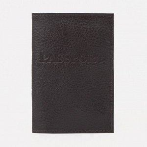 Обложка для паспорта, цвет коричневый 2735593