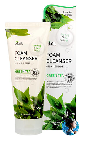 Пенка для умывания с экстрактом зеленого  чая  Green Tea Foam Cleanser