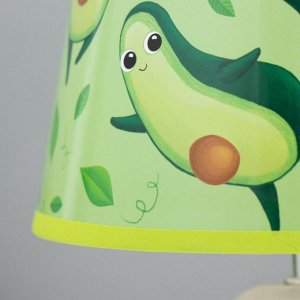 Настольная лампа "Авакадо" Е14 15Вт бело-зеленый