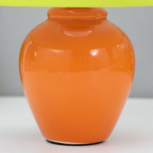 Настольная лампа "Котики" Е14 15Вт оранжевый