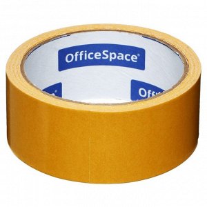 Клейкая лента двусторонняя 38 мм x 10 м OfficeSpace, полипропилен