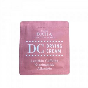 (пробник) Себорегулирующий крем для жирной кожи с лецитином и 2% ниацинамида Cos De Baha DC Drying Cream