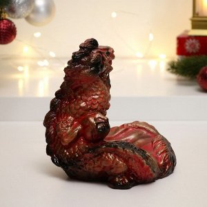 Фигура «Подставка Дракон» красная, 16 см