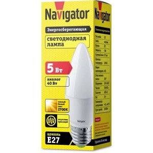 Navigator 94 481 NLL-P-C37-5-230-2.7K-E27-FR, шт