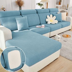 Чехол для диванной подушки, голубой