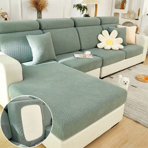 Чехол для диванной подушки, серо-зелёный