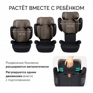 Автокресло Happy Baby 15-36кг Nexter (chocolate)