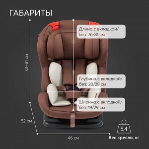 Автокресло Happy baby PASSENGER V2, 0-25 кг