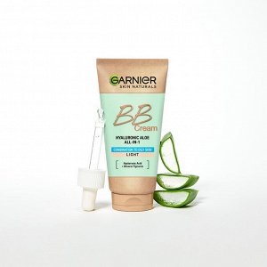 BB-Крем для лица Гиалуроновый Алоэ-уход 5в1 SPF25 50 мл светло-бежевый для смеш. и жирной кожи