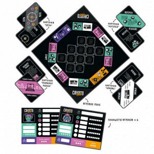 Игра настольная. CRYPTOBOSS (Криптобосс).