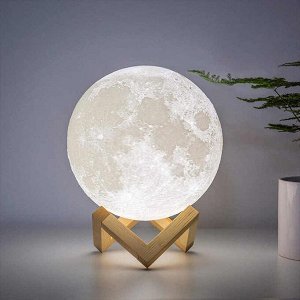 3D светильник, ночник Moon Lamp многоцветный