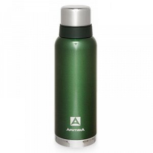 Термос "Арктика", бытовой, вакуумный (для напитков) 106-1200 (зеленый)