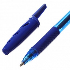 Ручка шариковая Berlingo "Tribase grip", 1,0 мм, грип,синяя