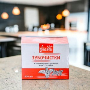 Зубочистки ментоловые 500 шт.