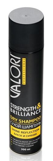 Valori Professional для волос сухой шампунь Strength&Brilliance 300мл