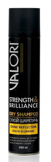 Valori Professional для волос сухой шампунь Strength&Brilliance 300мл