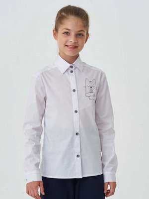 Блузка с длинными рукавами для девочки