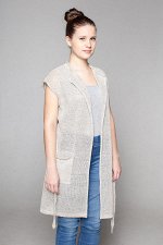 Жилет из льна