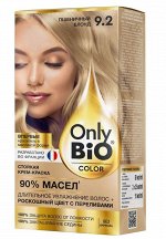 Only Bio Крем-краска для волос Color, 9.2 Пшеничный Блонд, 115 мл