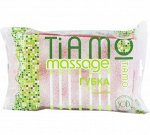Губка для тела TIAMO Massage ОРИГИНАЛ, поролон+массаж, 7715