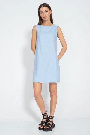 Платье Kivviwear 302807 голубой