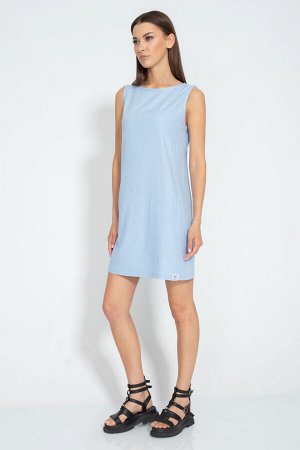 Платье Kivviwear 302807 голубой