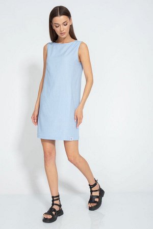 Платье Kivviwear 302807 голубой