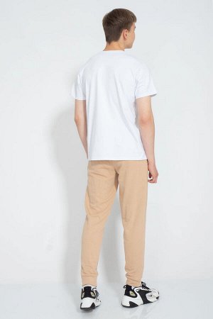 Футболка Футболка Kivviwear 101030 белый 
Состав: Хлопок-92%; Эластан-8%;
Сезон: Лето
Рост: 176

Джемпер мужской классического кроя. Принт методом термопереноса, цифровая печать. Ткань кулирная гладь