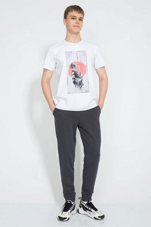 Футболка Футболка Kivviwear 101033 белый 
Состав: Хлопок-92%; Эластан-8%;
Сезон: Лето
Рост: 176

Джемпер мужской классического кроя. Принт методом термопереноса, цифровая печать. Ткань кулирная гладь