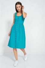 Платье Kivviwear 306603 морская волна