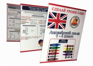 Буклет Английский язык 1-4 класс