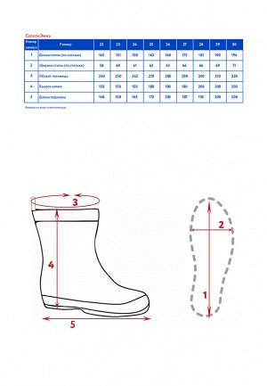 Резиновые сапоги для девочки "Эмма"