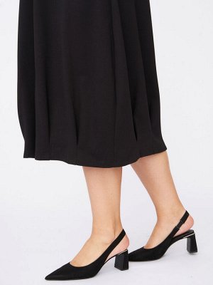 Платье из плотного трикотажа ZPP14006BLK01