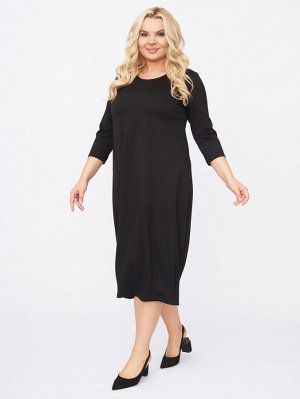 Платье из плотного трикотажа ZPP14006BLK01