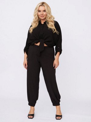 Брюки из штапеля ZBB20004BLK01