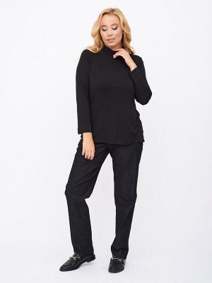 Водолазка из вискозы VD01603BLK01