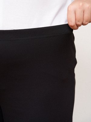 Брюки из плотного трикотажа BB02006BLK00