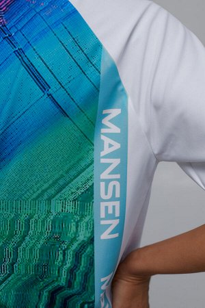Mansen / Футболка Pixel Blue