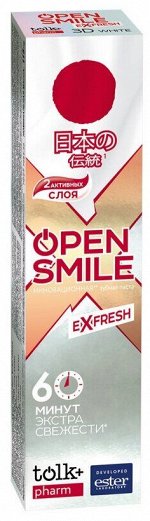 TOLK Open Smile eXfresh Зубная паста инновационная JAPAN 115г