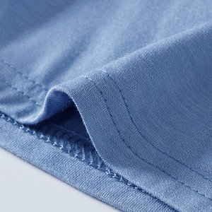 Детские шорты на резинке, цвет синий