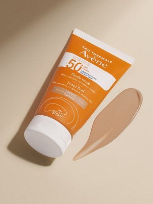 Авен Крем солнцезащитный тонирующий SPF 50+, 50 мл (Avene, Suncare)