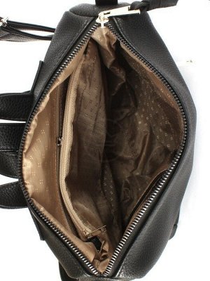 Рюкзак жен искусственная кожа ADEL-235/3в/ (change),  формат А 4,  1отдел,  черный флотер 254169