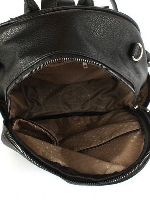 Рюкзак жен искусственная кожа ADEL-276 (change),  формат А 4,  1отдел,  черный флотер  254171